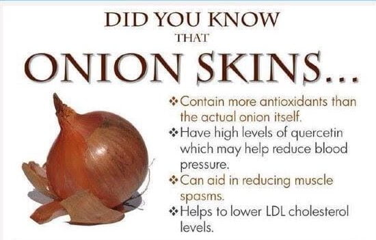 health benefits of Onion Skin