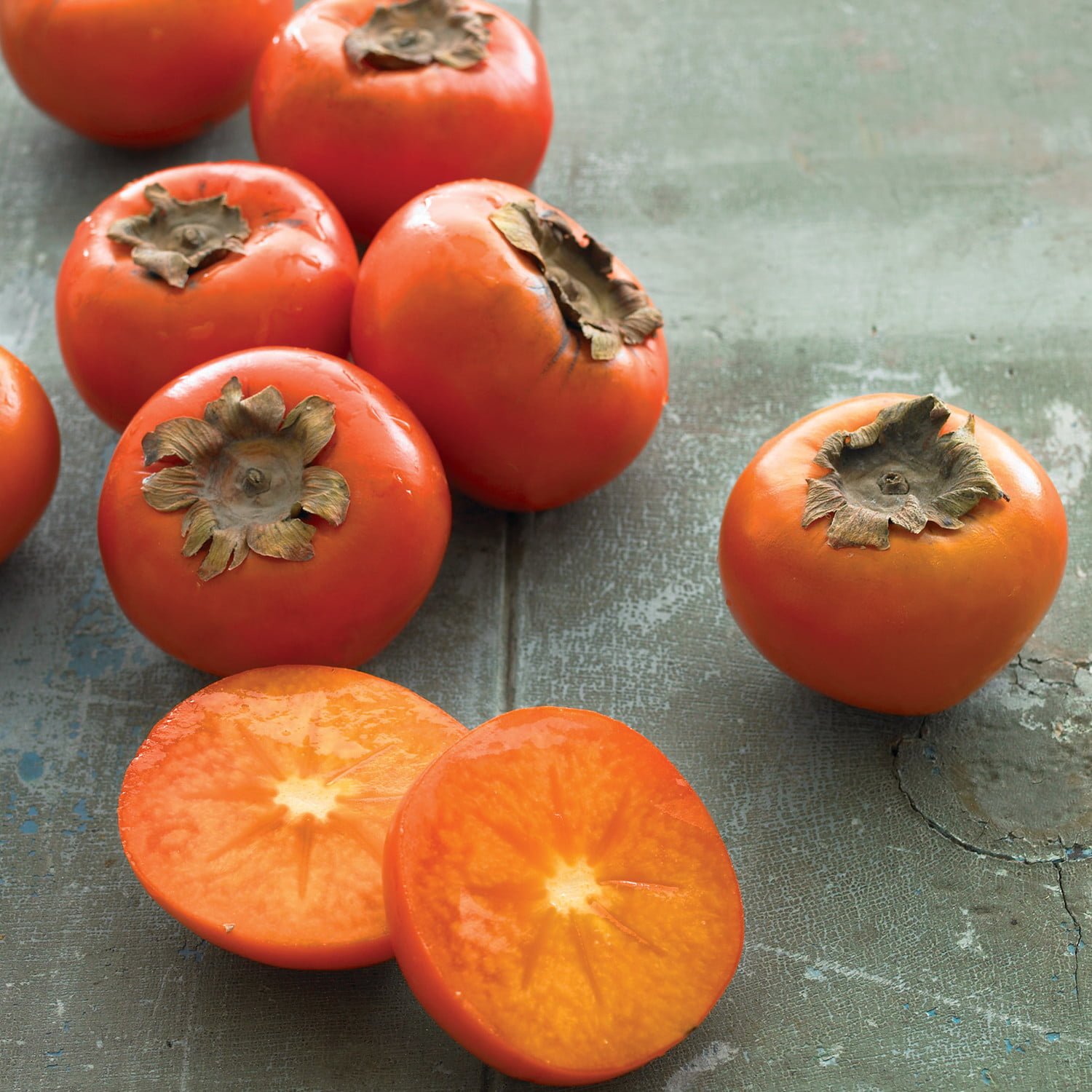 Persimmons have potassium in high amounts.