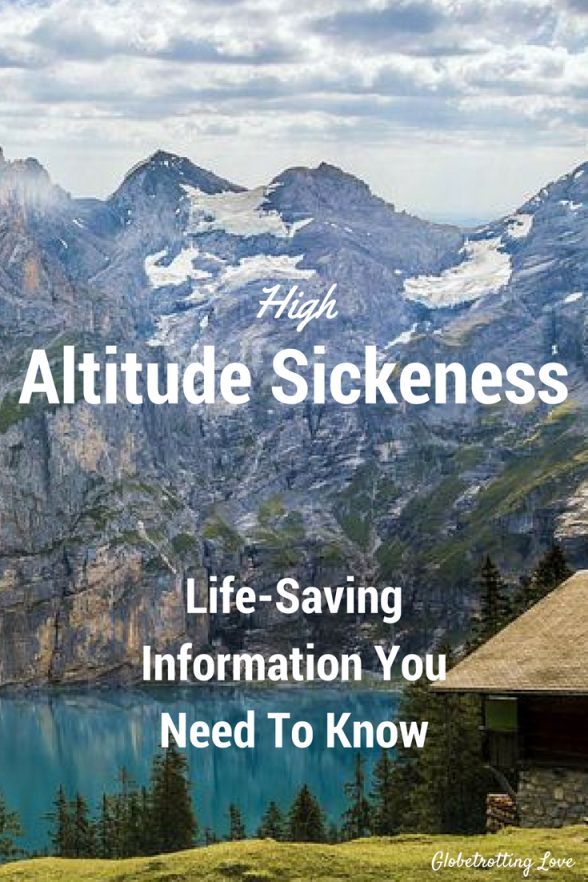 altitude sickness home remedy