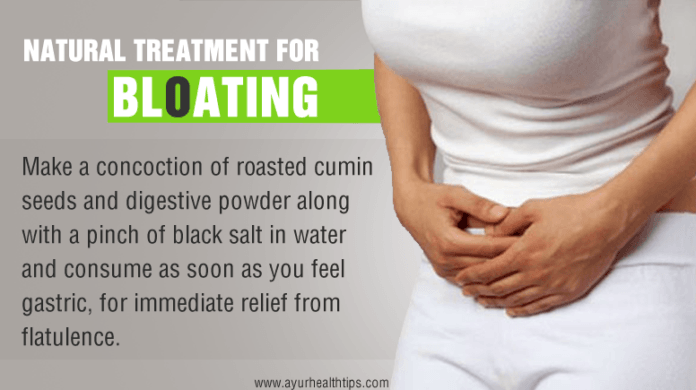 bloating home remedy