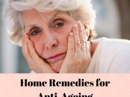home remedies for anti aging and glowing skin