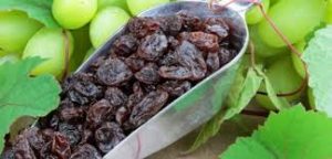 Health benefits of dry grapes