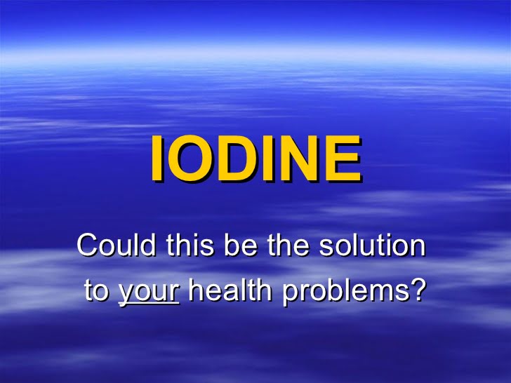 health benefits of iodine